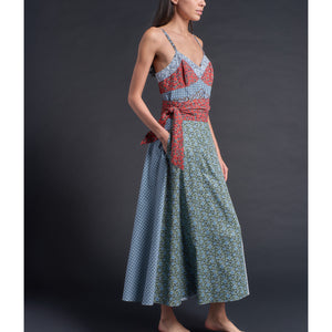 Cora Camisole in Star Anise Print block Liberty Print Cotton