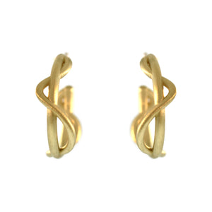The Medium Ribbon Hoop Earrings