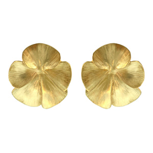 The Golden Violet Earrings