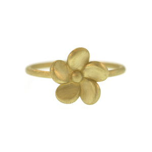 A Large Plumeria Ring