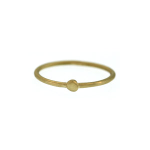 A Mini Nugget Stacking Ring