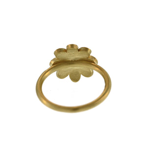 A Black-Eyed Susan Flower Ring