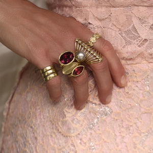 A Classic Pearl Ring