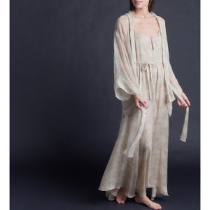 Antheia Slip Dress in Dulwich Park Liberty Print Silk Crinkle Chiffon