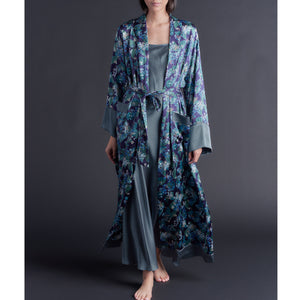 Juno Slip Dress in Woodstock Liberty Print Silk Satin