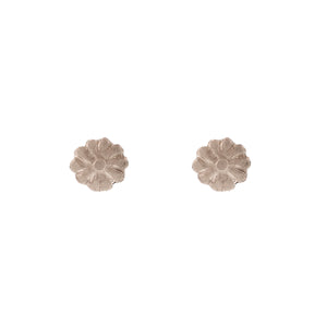 White Gold Petite Fleur Studs