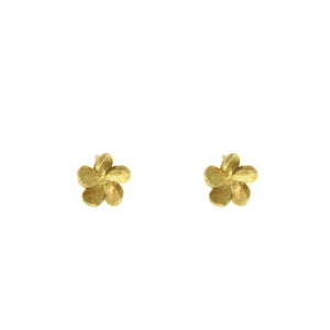 The Mini Plumeria Studs