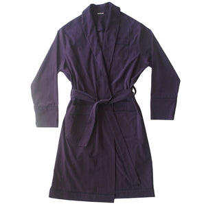 Janus Robe in Plum Italian Cotton Corduroy