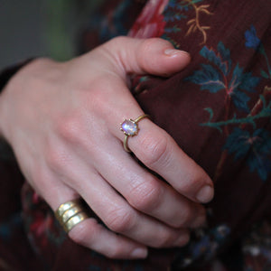 The Oval Moonstone Ring