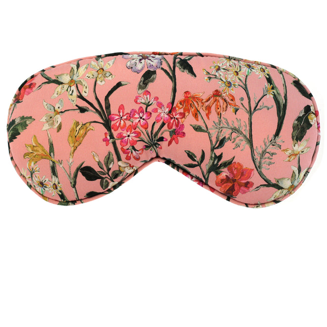 Hypnos Sleep Mask in Pink Lockwood Liberty Print