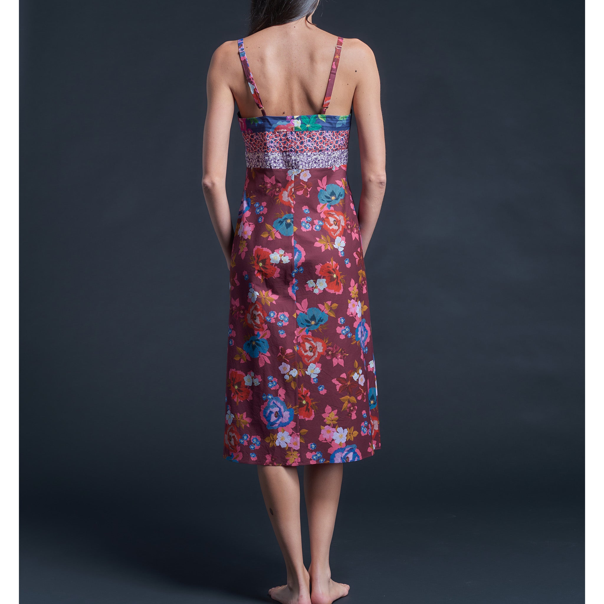 Cora Dress in Liberty Print Cotton Tana Lawn - Valley of Nysa