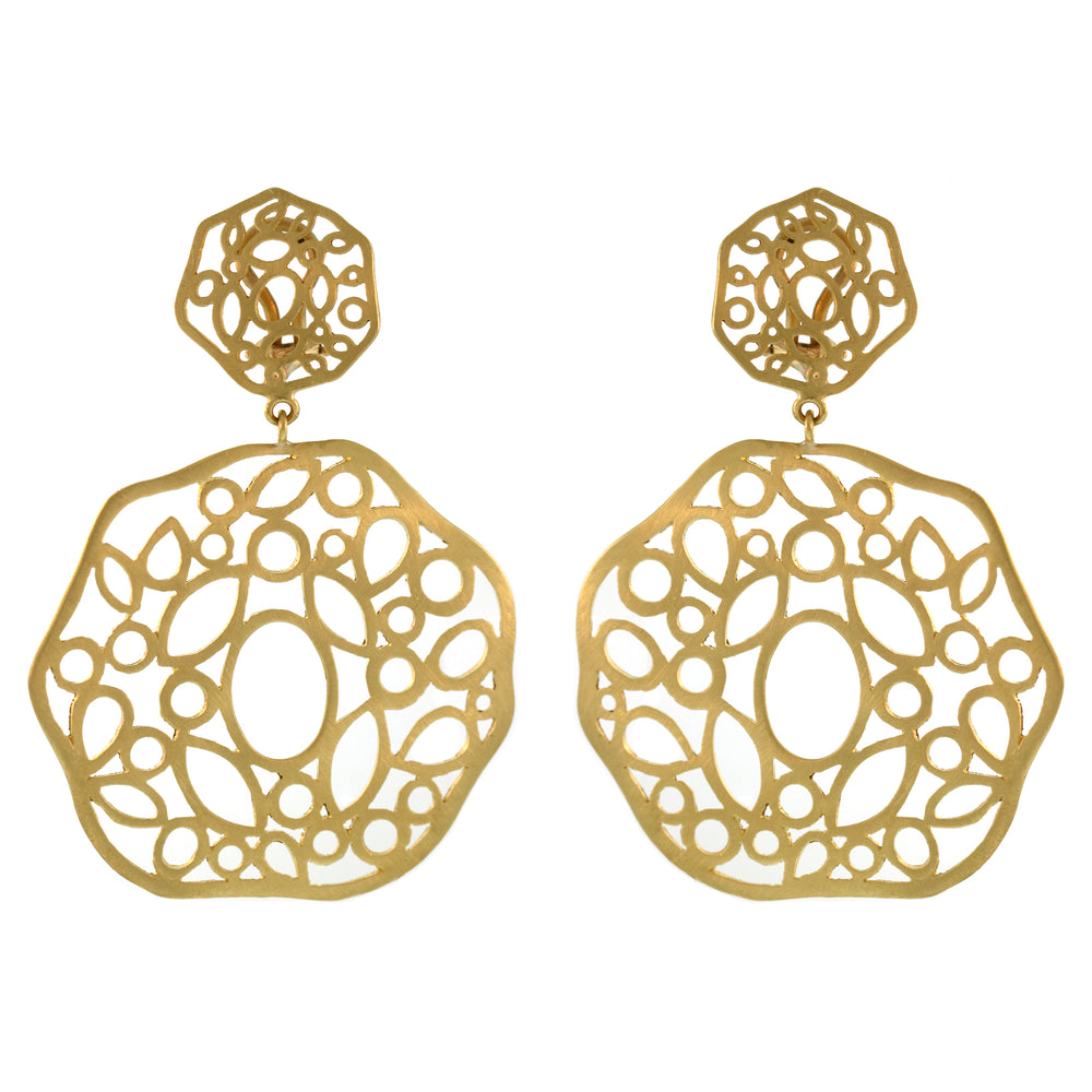 The Large Double Mosaic Earrings