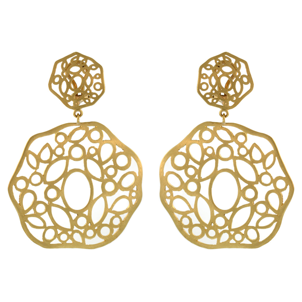 The Large Double Mosaic Earrings