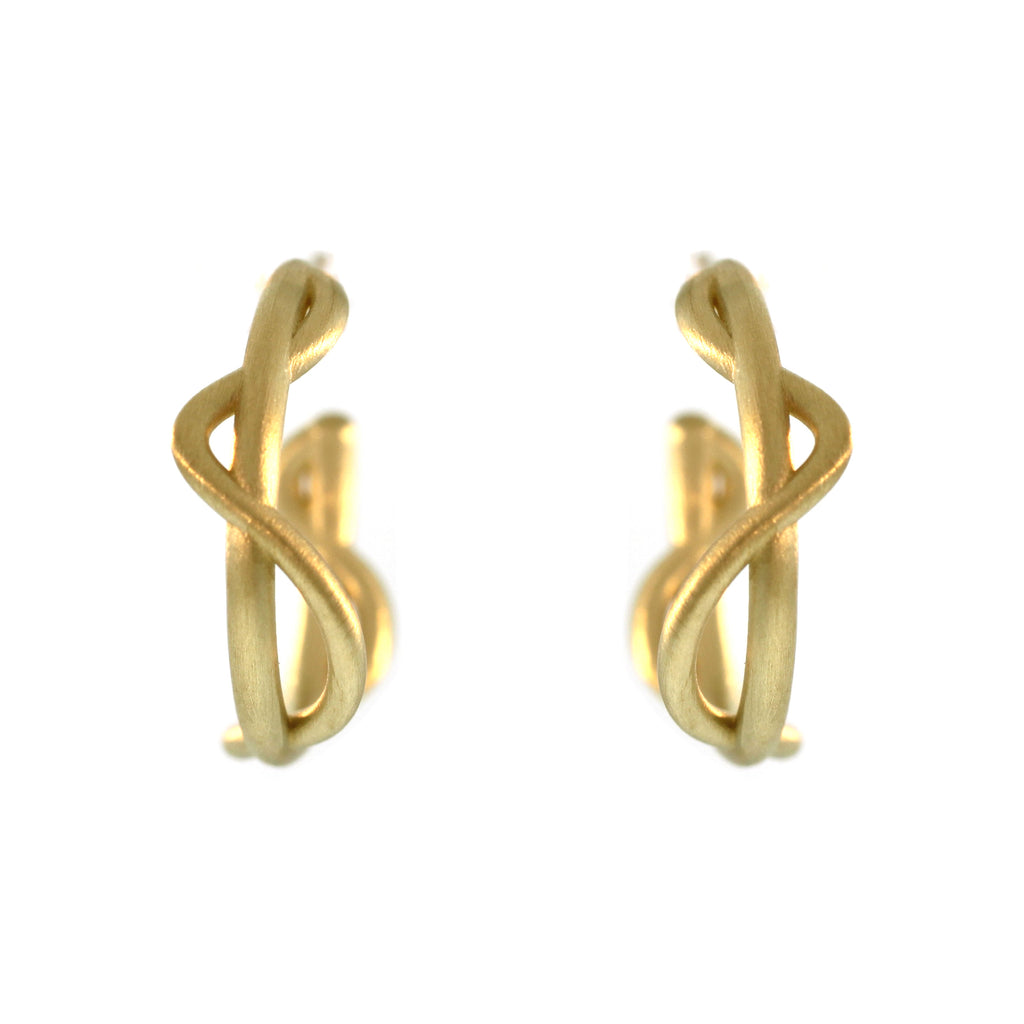 The Medium Ribbon Hoop Earrings