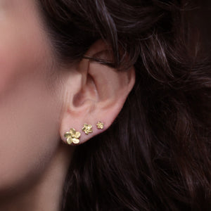 The Small Plumeria Studs