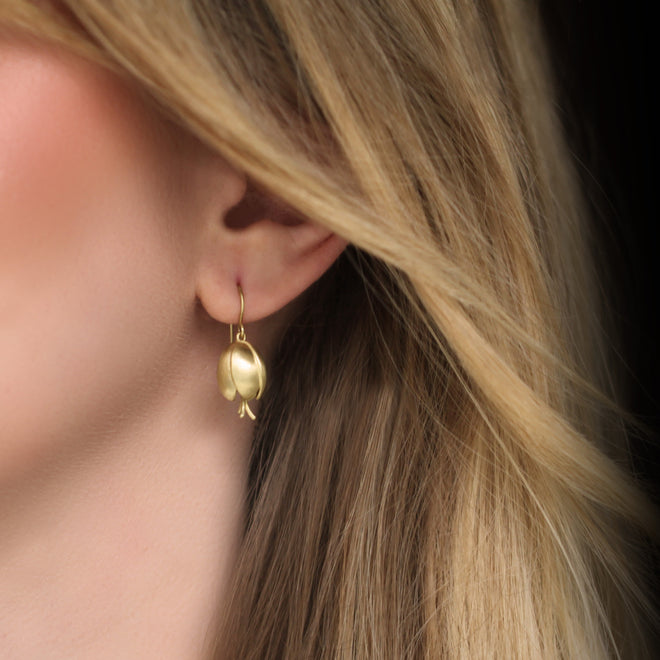 The Tulip Drop Earrings
