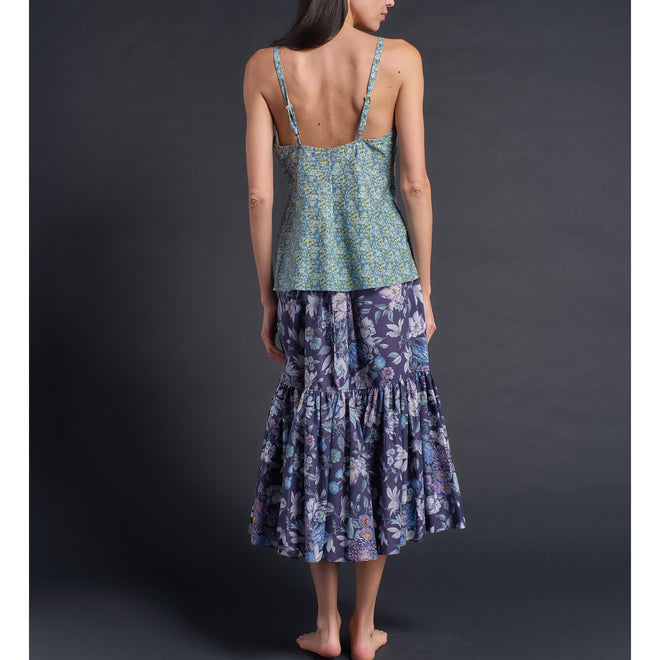 Freya Camisole in Colorfields Liberty Print Cotton Tana Lawn