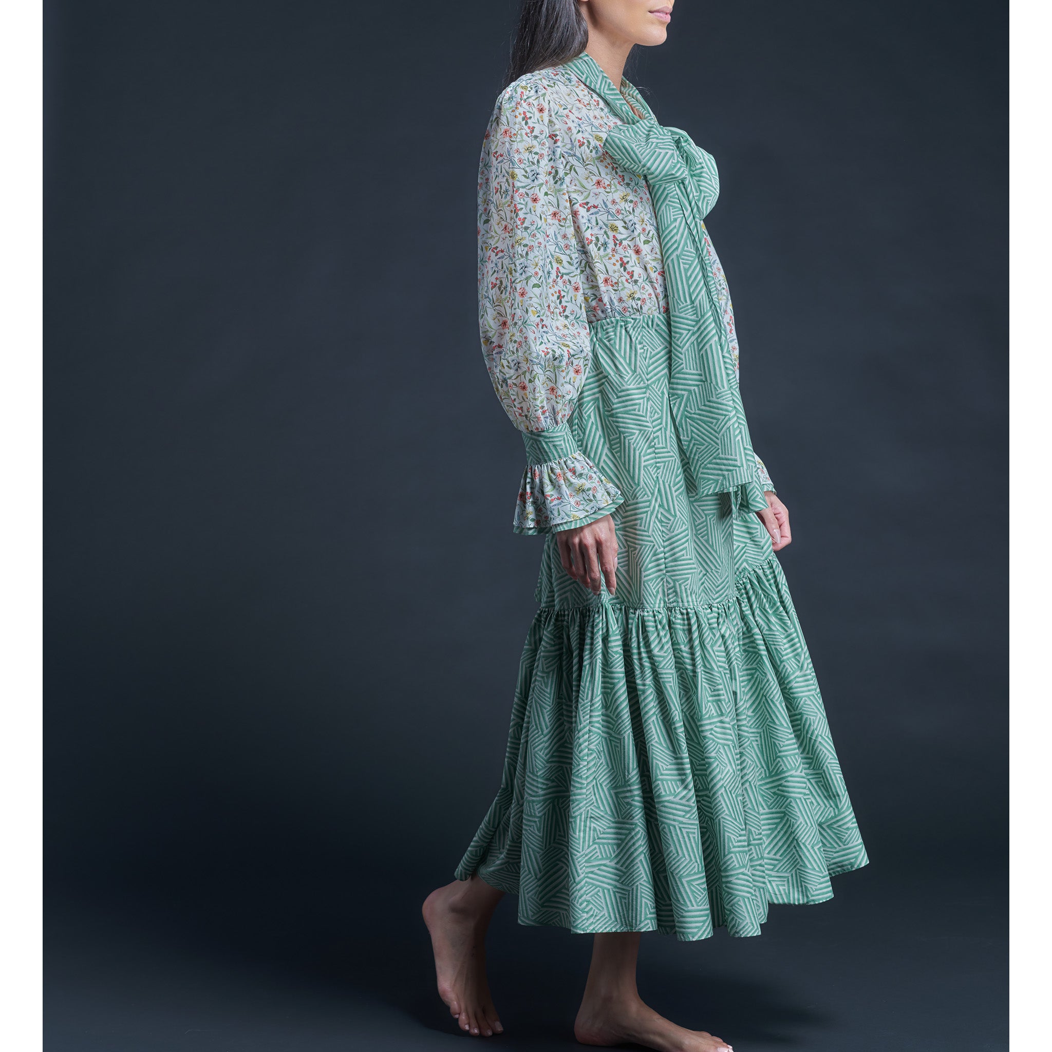 Isobel Blouse in Liberty Print Cotton Tana Lawn - Megumi Floral