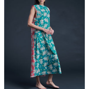 Mariana Sleeveless Liberty Cotton Tana Lawn Boatneck Dress - Archive Lilac