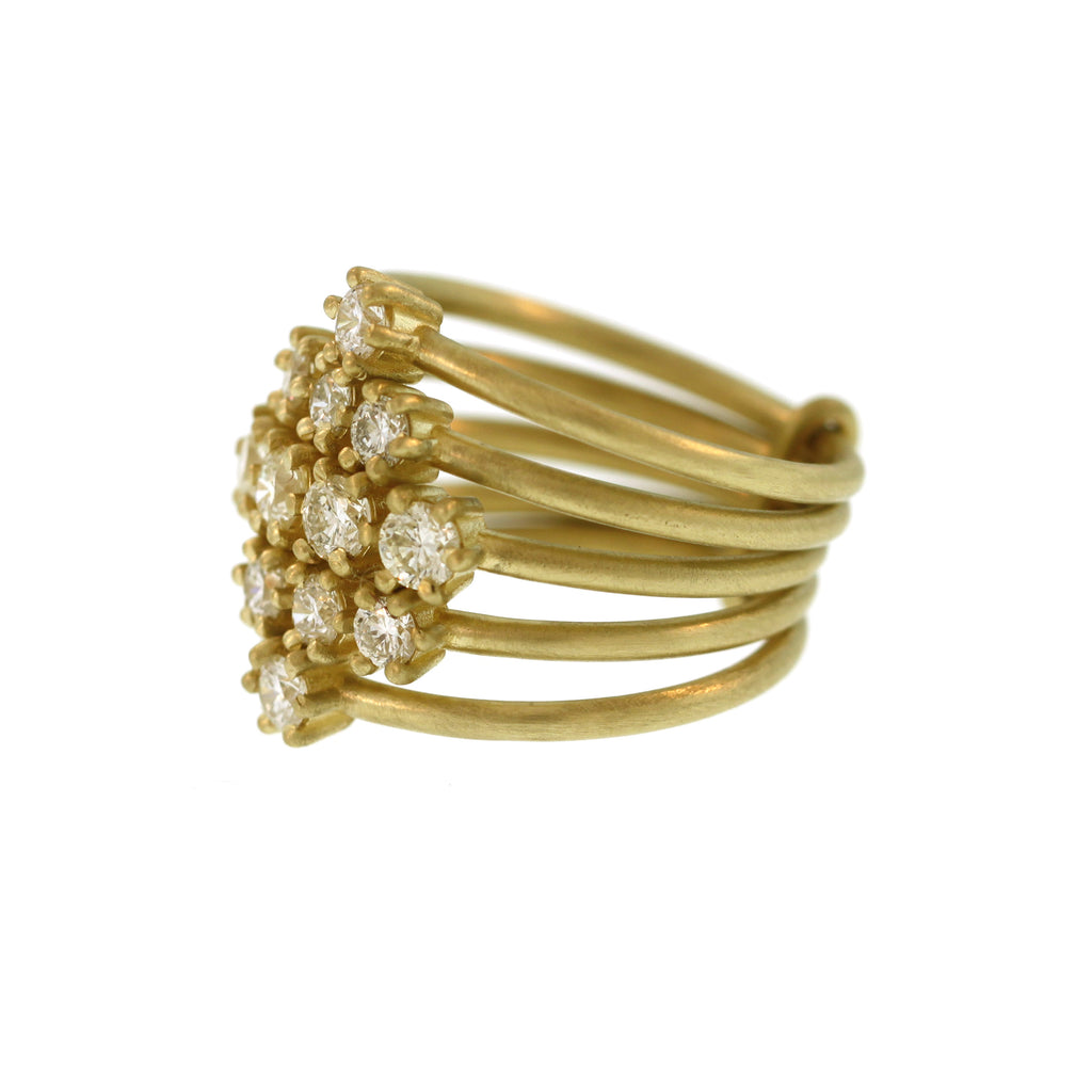 A Five-Part Diamond Puzzle Ring (Copy)