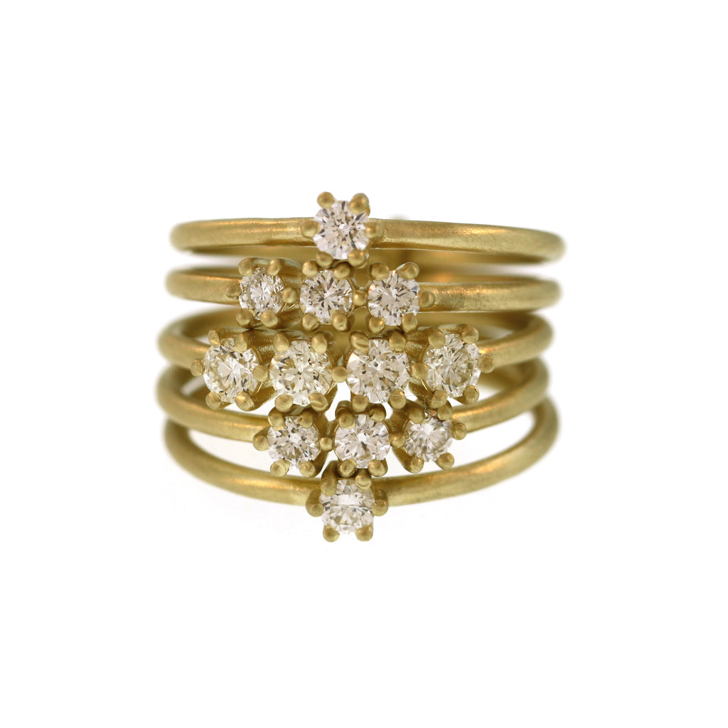 A Five-Part Diamond Puzzle Ring (Copy)