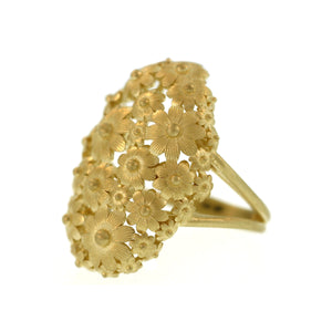 Garden Party Floral Cluster Ring