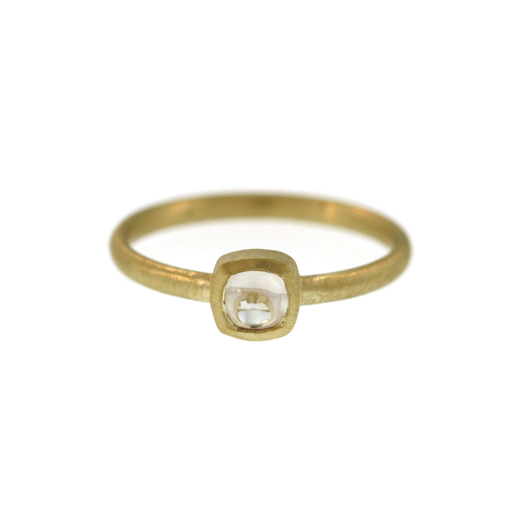 A Diamond Cabochon Ring