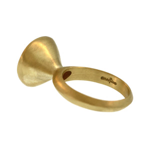 A Molded Pink Pear Shaped Tourmaline Ring - 10th Anniversary Edition