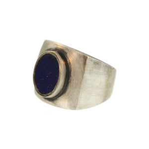 A Lapis Slice Mod Ring