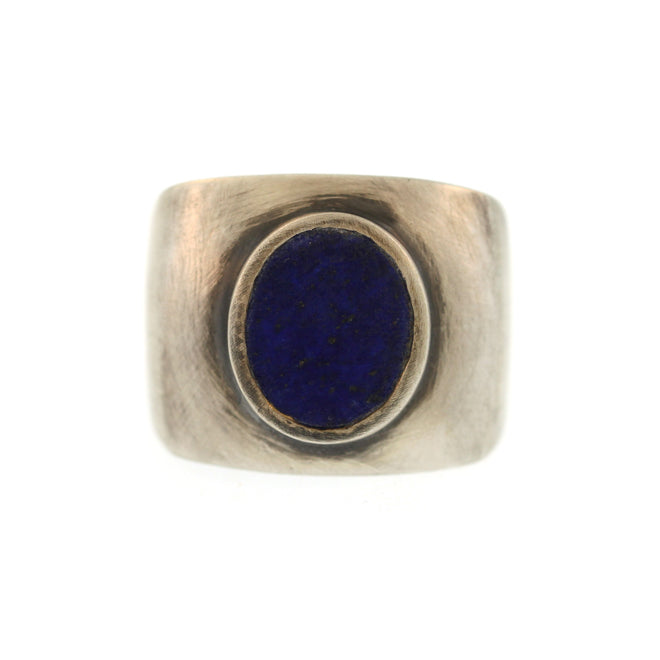 A Lapis Slice Mod Ring