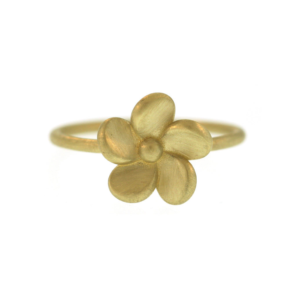 A Large Plumeria Ring