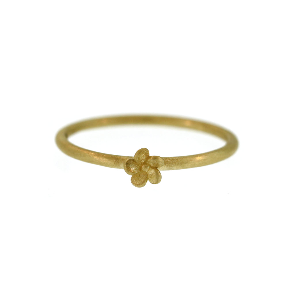 A Mini Plumeria Ring