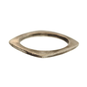 The Circle in a Square Ring in Sterling Silver for Men