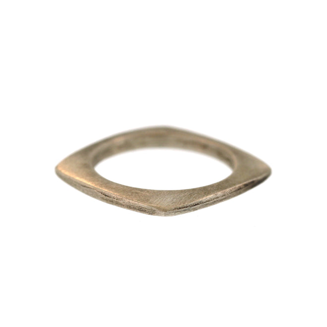 The Circle in a Square Ring in Sterling Silver