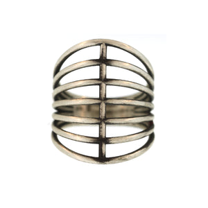 A Vertebrate Ring in Sterling Silver