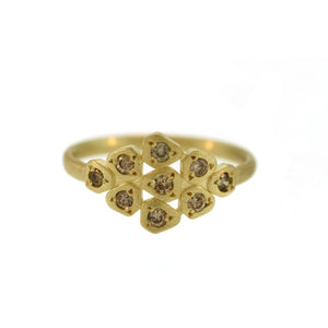 A Tribezel Cluster Ring