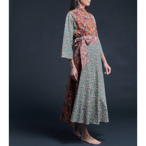 Cordelia Liberty Print Cotton Tana Lawn Wrap Skirt - Floralia Hestia