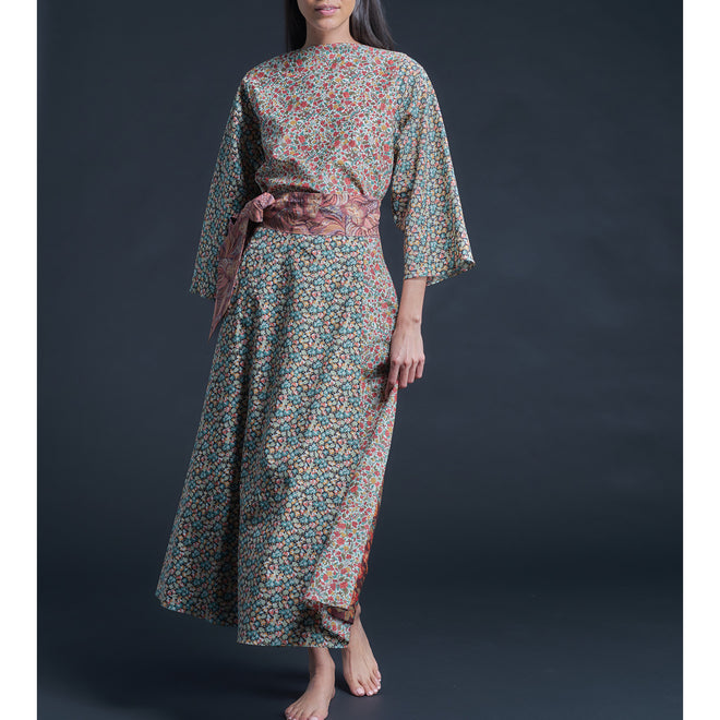 Serafina Liberty Print Cotton Tana Lawn Blouse - Floralia