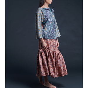 Serafina Liberty Print Silk Twill Blouse - Mary Julie