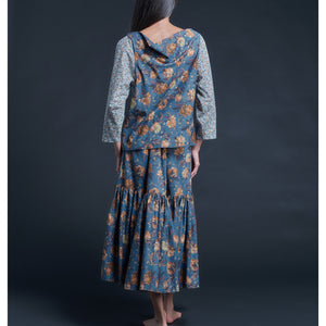 Serafina Liberty Print Cotton Tana Lawn Blouse - Synchronise