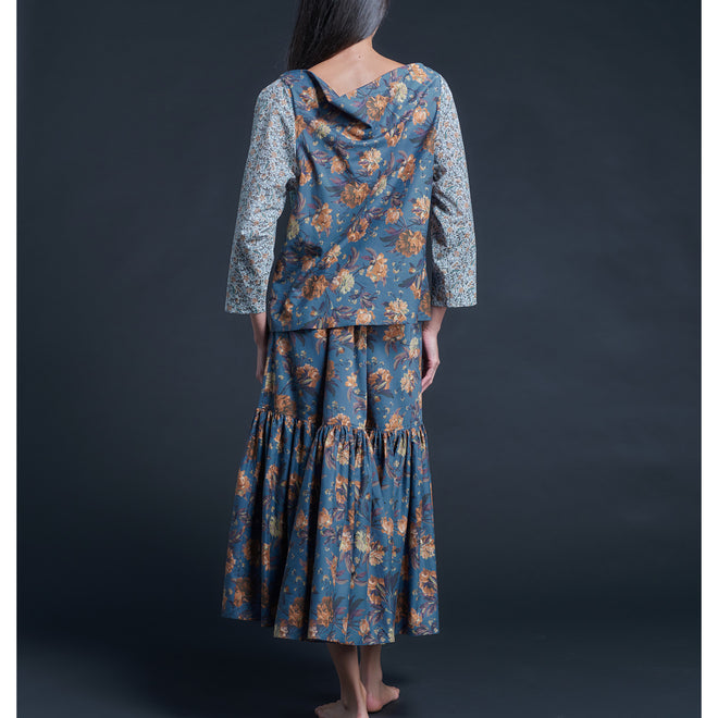 Serafina Liberty Print Cotton Tana Lawn Blouse - Synchronise