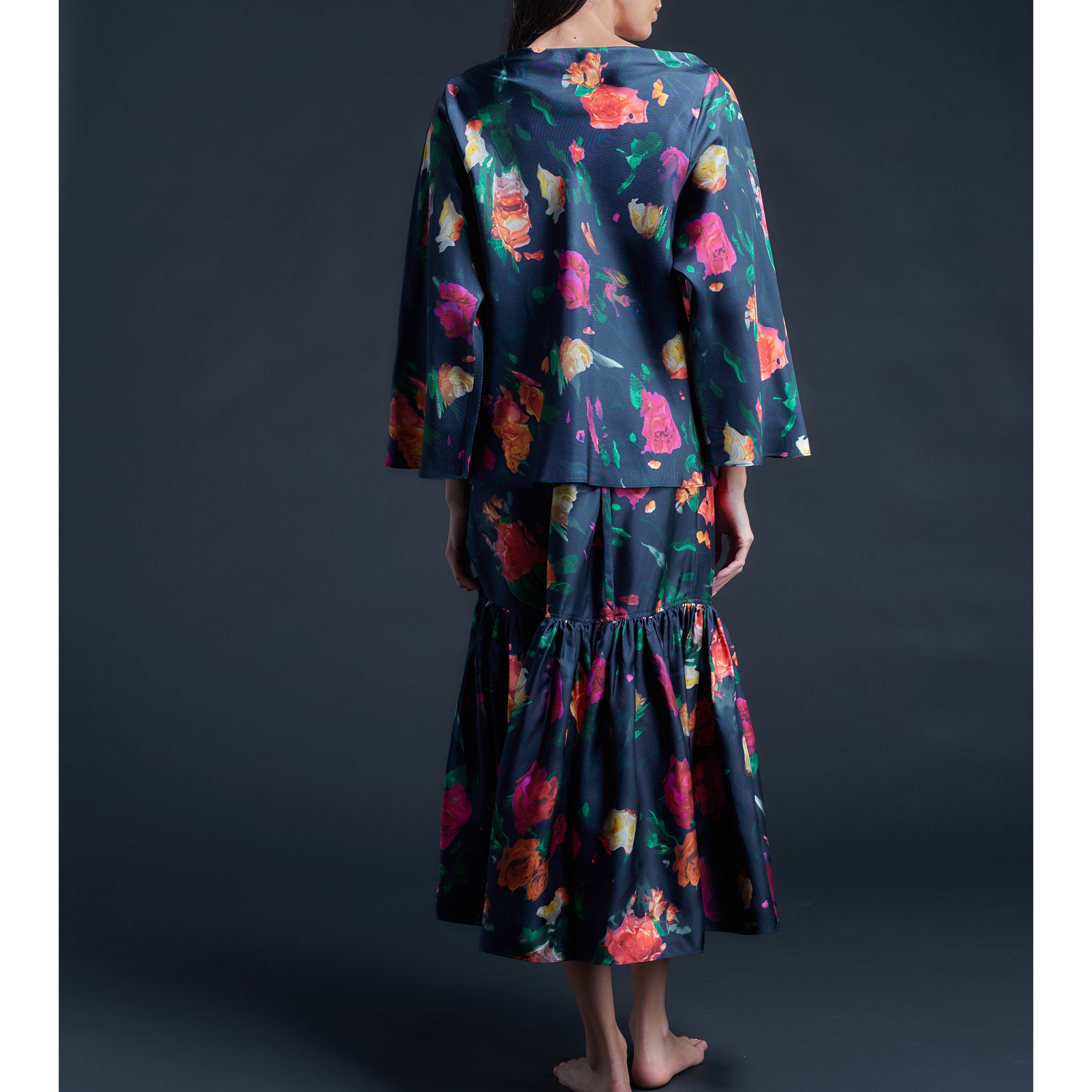 Serafina Liberty Print Silk Twill Blouse - Aphrodite's Love