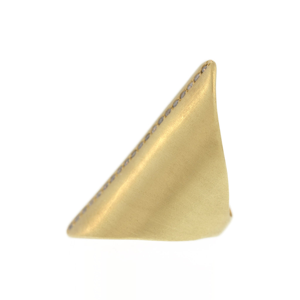 The Striped Shield Ring