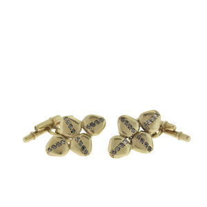 Diamond Disc Cufflinks