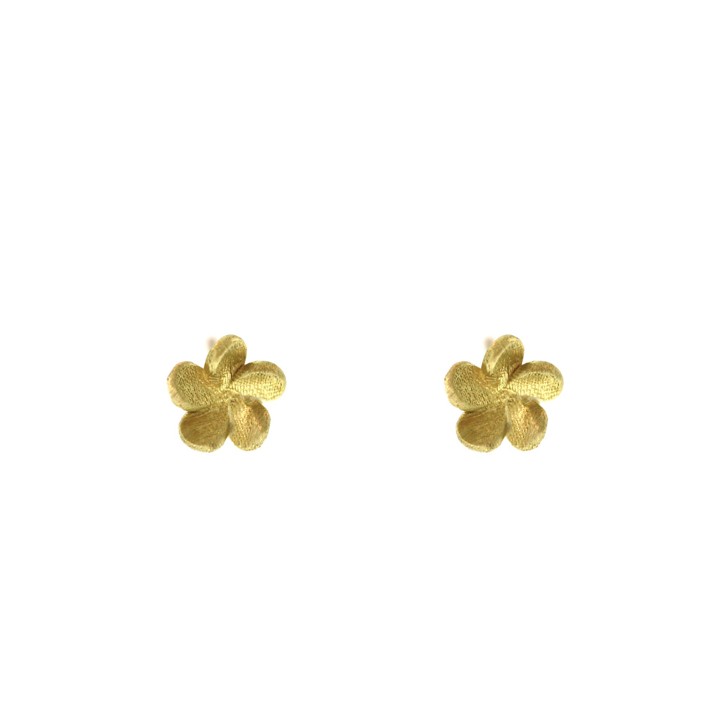 The Mini Plumeria Studs
