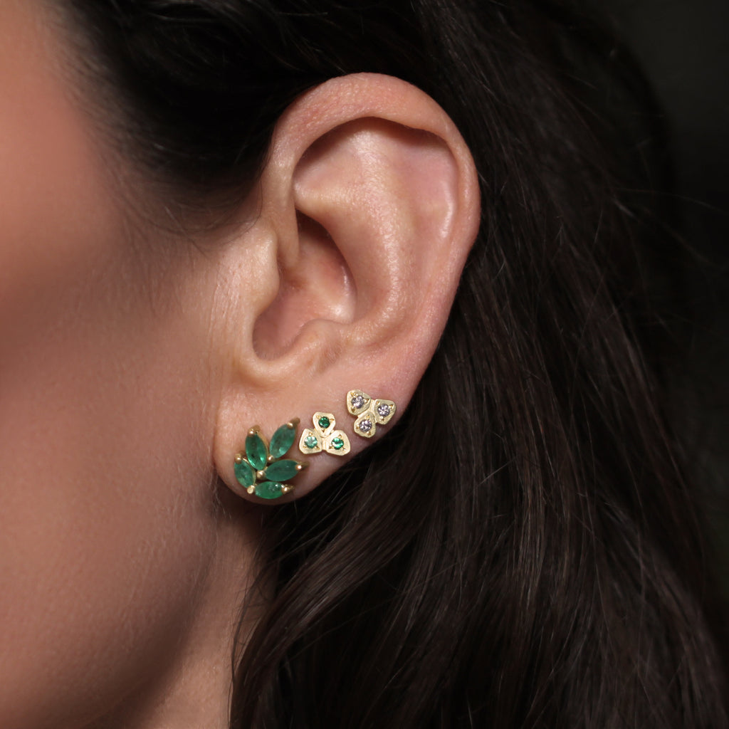 The Tripetal Diamond Studs