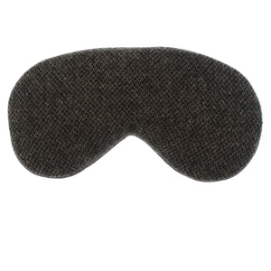 Hypnos Sleep Mask in Charcoal Cashmere