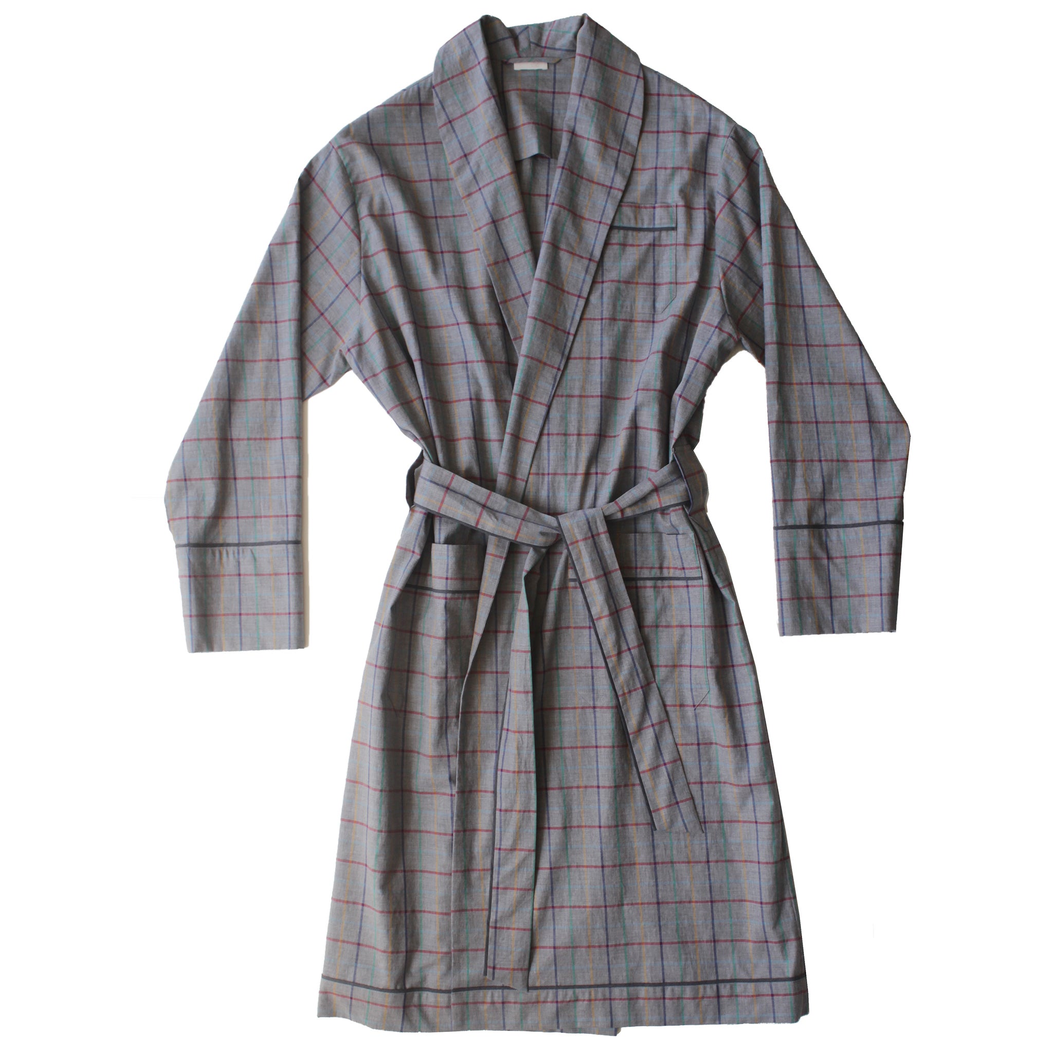 Janus Robe in Plaid Italian Cotton Flanella – LFrank