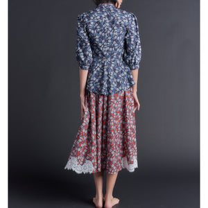 Elena Jacket in Liberty Print Cotton Poplin - Cedric