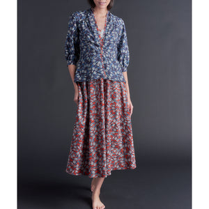 Elena Jacket in Liberty Print Cotton Poplin - Cedric